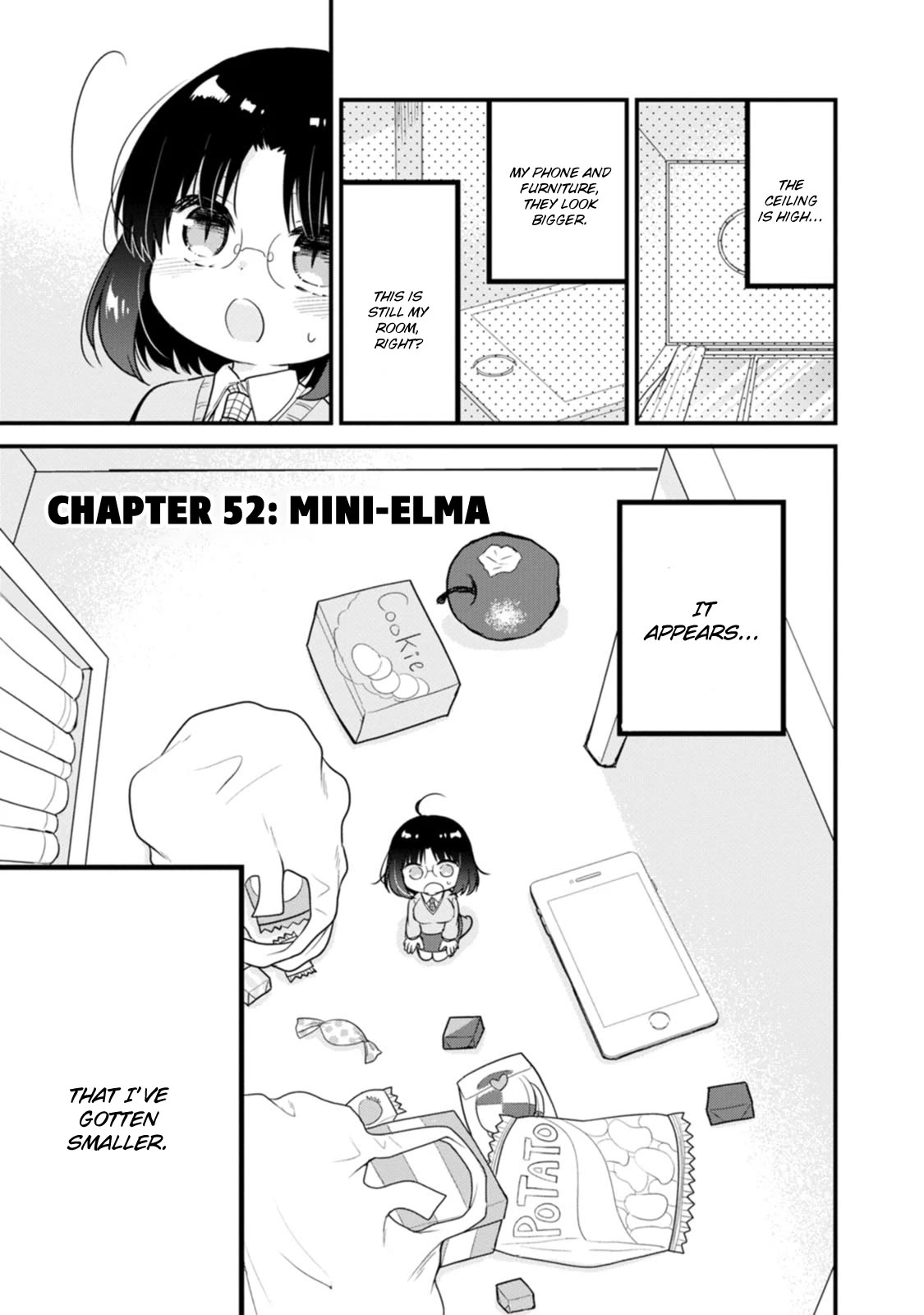Kobayashi-san chi no Maid Dragon: Elma OL Nikki Chapter 52 page 1 - Chapter 52: Mini-Elma