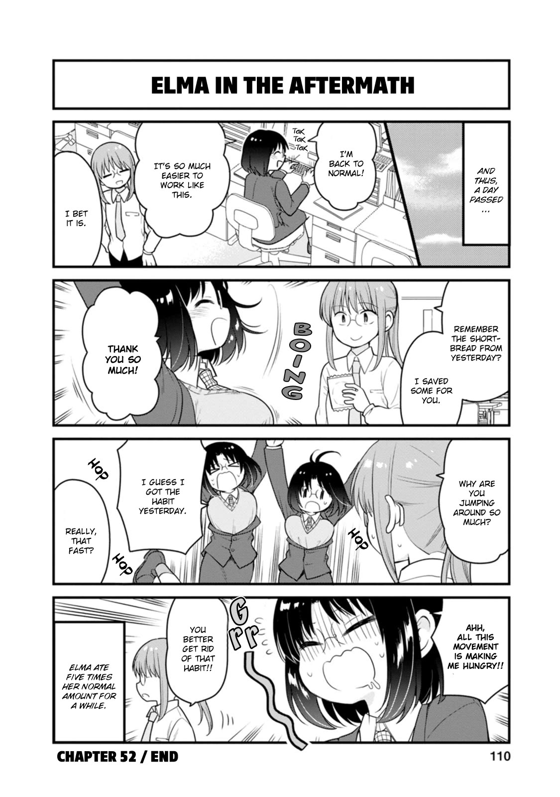 Kobayashi-san chi no Maid Dragon: Elma OL Nikki Chapter 52 page 14 - Chapter 52: Mini-Elma