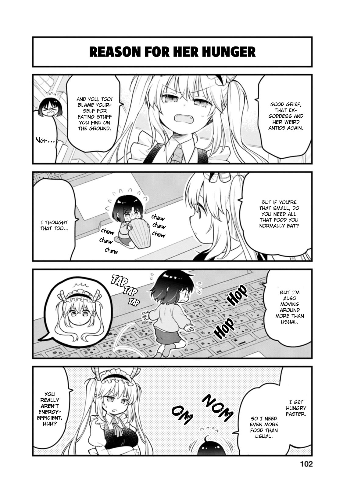 Kobayashi-san chi no Maid Dragon: Elma OL Nikki Chapter 52 page 6 - Chapter 52: Mini-Elma