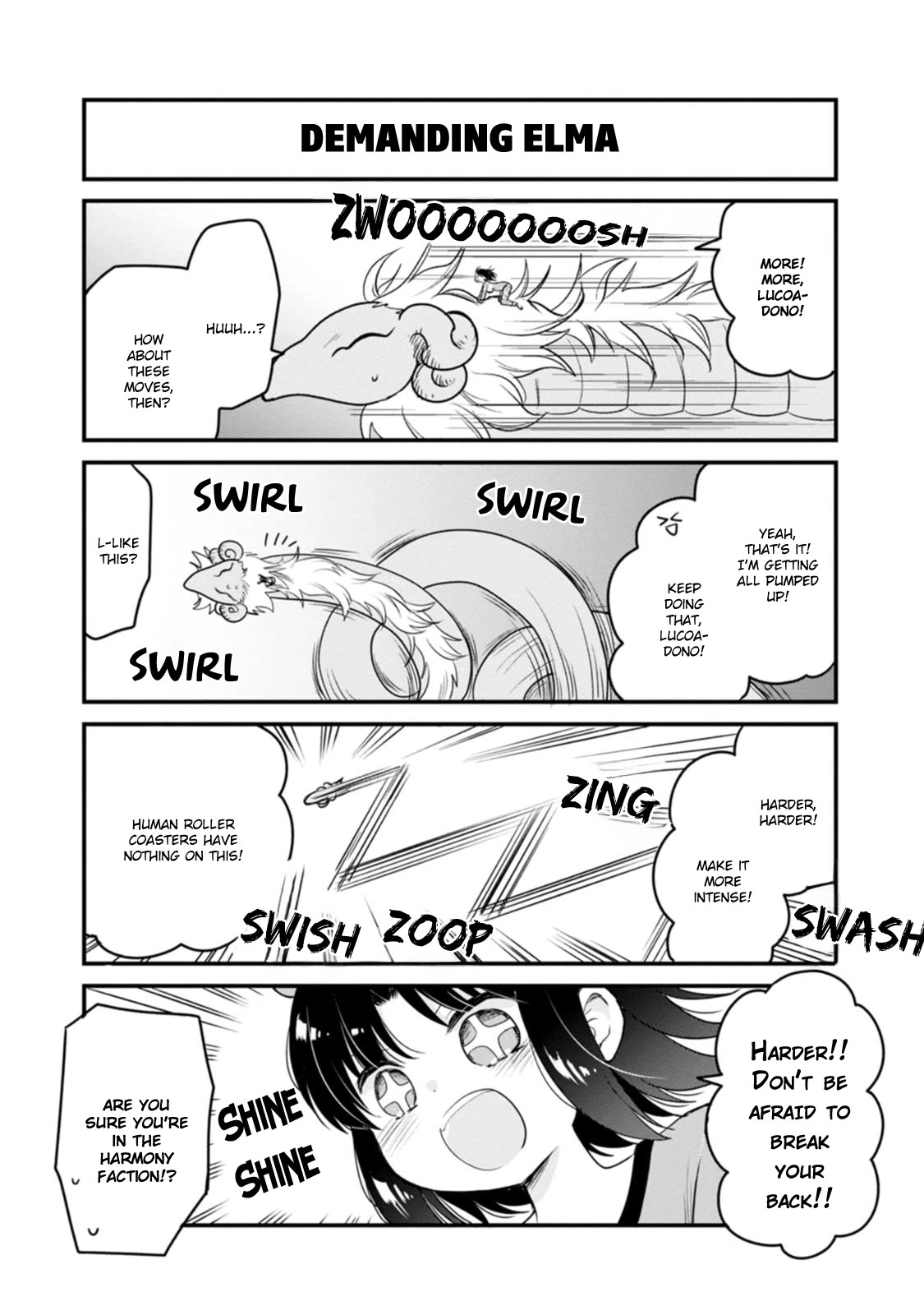 Kobayashi-san chi no Maid Dragon: Elma OL Nikki Chapter 53 page 13 - Chapter 53: The Amusement Park with Lucoa-san