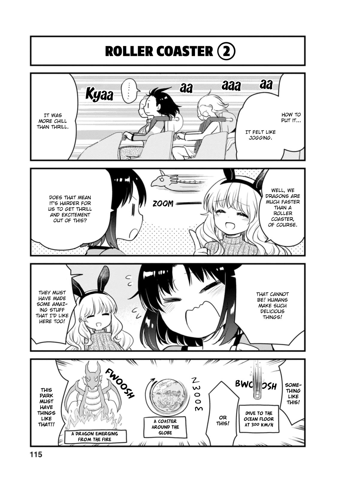 Kobayashi-san chi no Maid Dragon: Elma OL Nikki Chapter 53 page 5 - Chapter 53: The Amusement Park with Lucoa-san