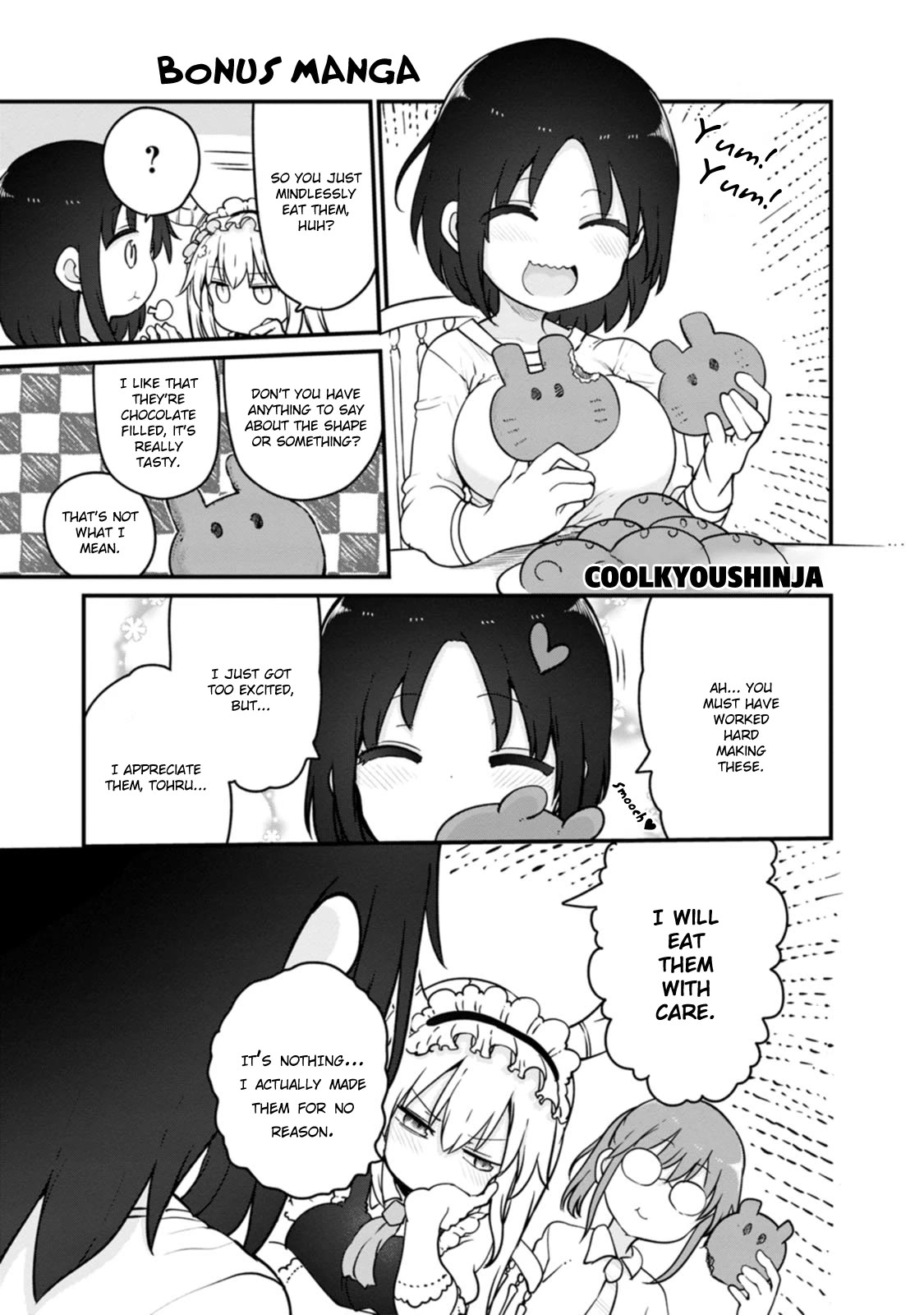 Kobayashi-san chi no Maid Dragon: Elma OL Nikki Chapter 54.5 page 3 - Chapter 54.5: Volume 6 Extras