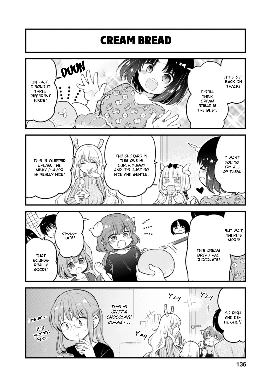 Kobayashi-san chi no Maid Dragon: Elma OL Nikki Chapter 54 page 10 - Chapter 54: A Festival of Bread