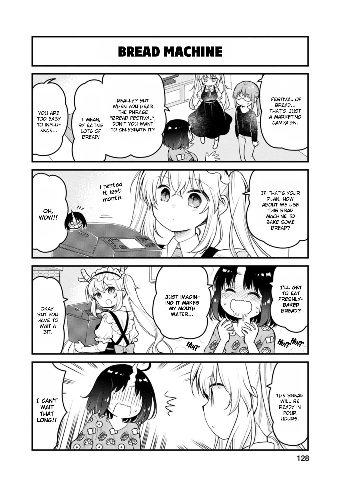 Kobayashi-san chi no Maid Dragon: Elma OL Nikki Chapter 54 page 2 - Chapter 54: A Festival of Bread