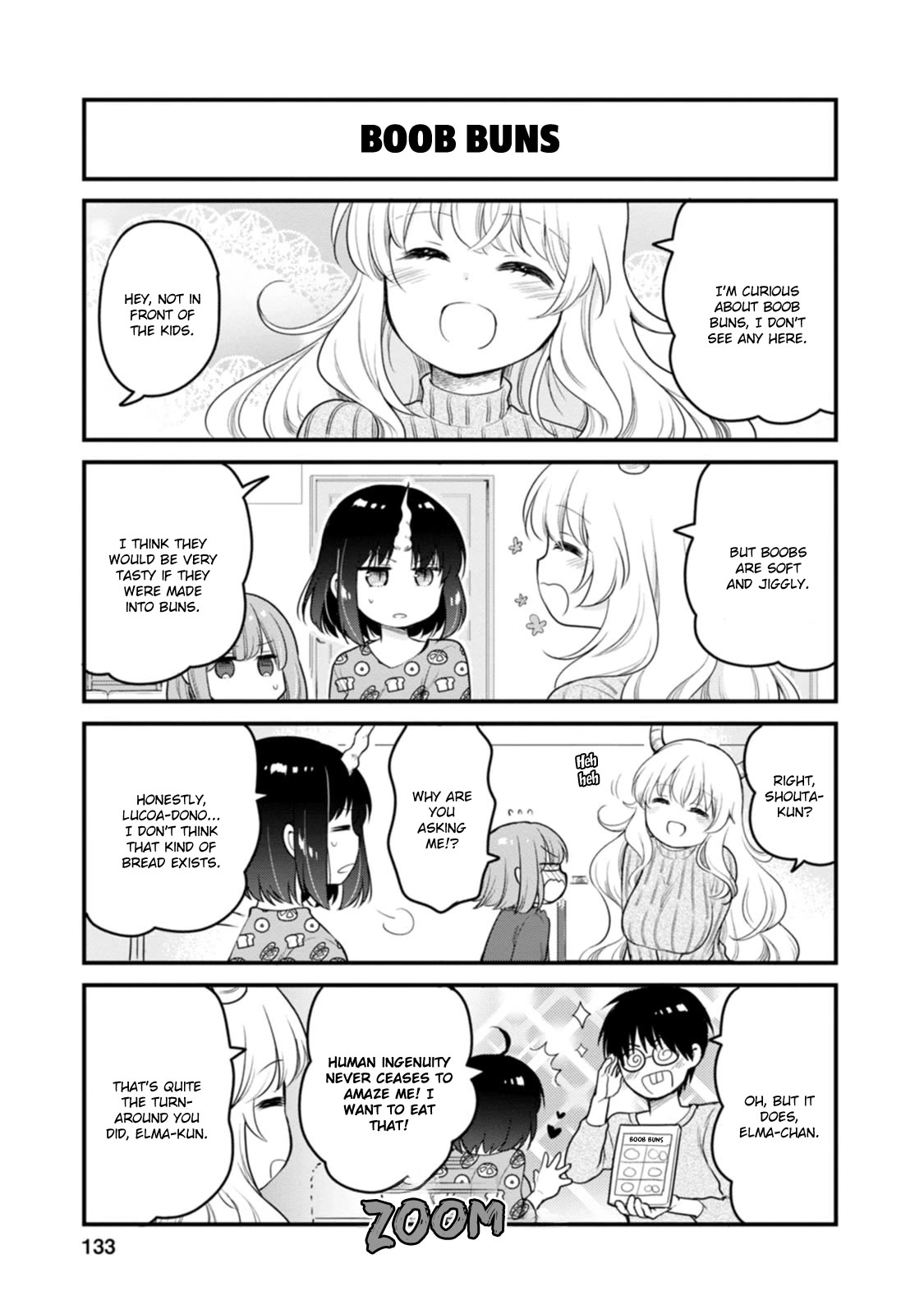 Kobayashi-san chi no Maid Dragon: Elma OL Nikki Chapter 54 page 7 - Chapter 54: A Festival of Bread