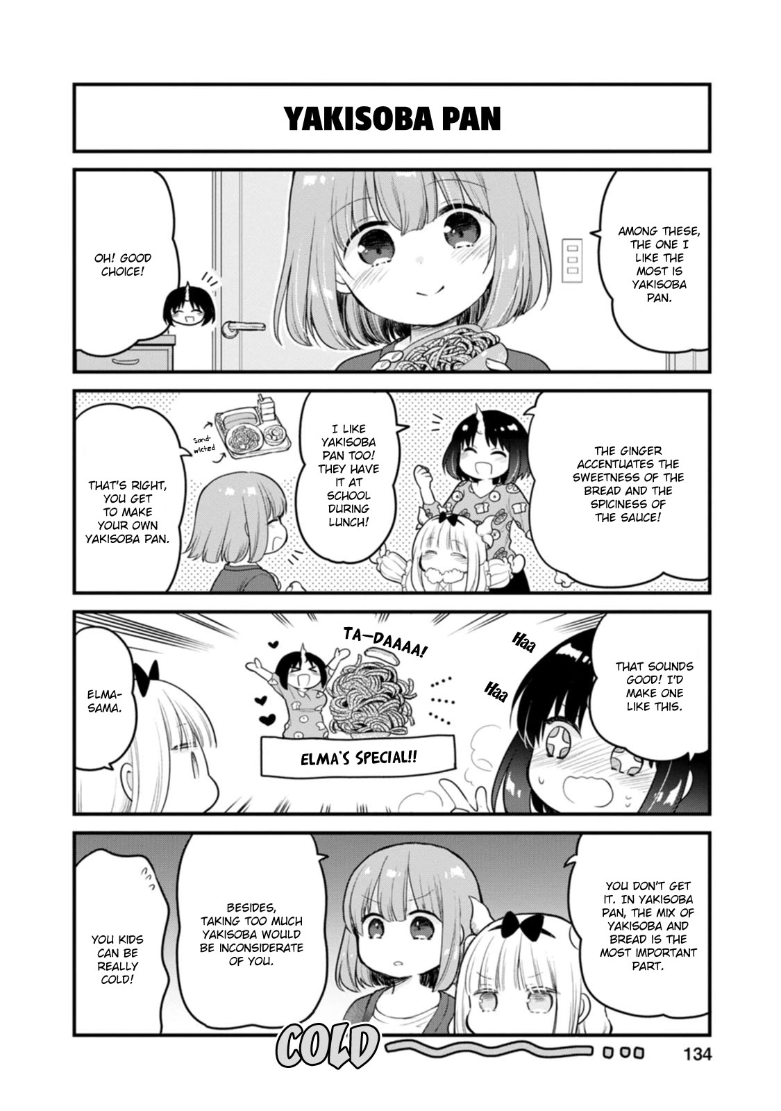 Kobayashi-san chi no Maid Dragon: Elma OL Nikki Chapter 54 page 8 - Chapter 54: A Festival of Bread