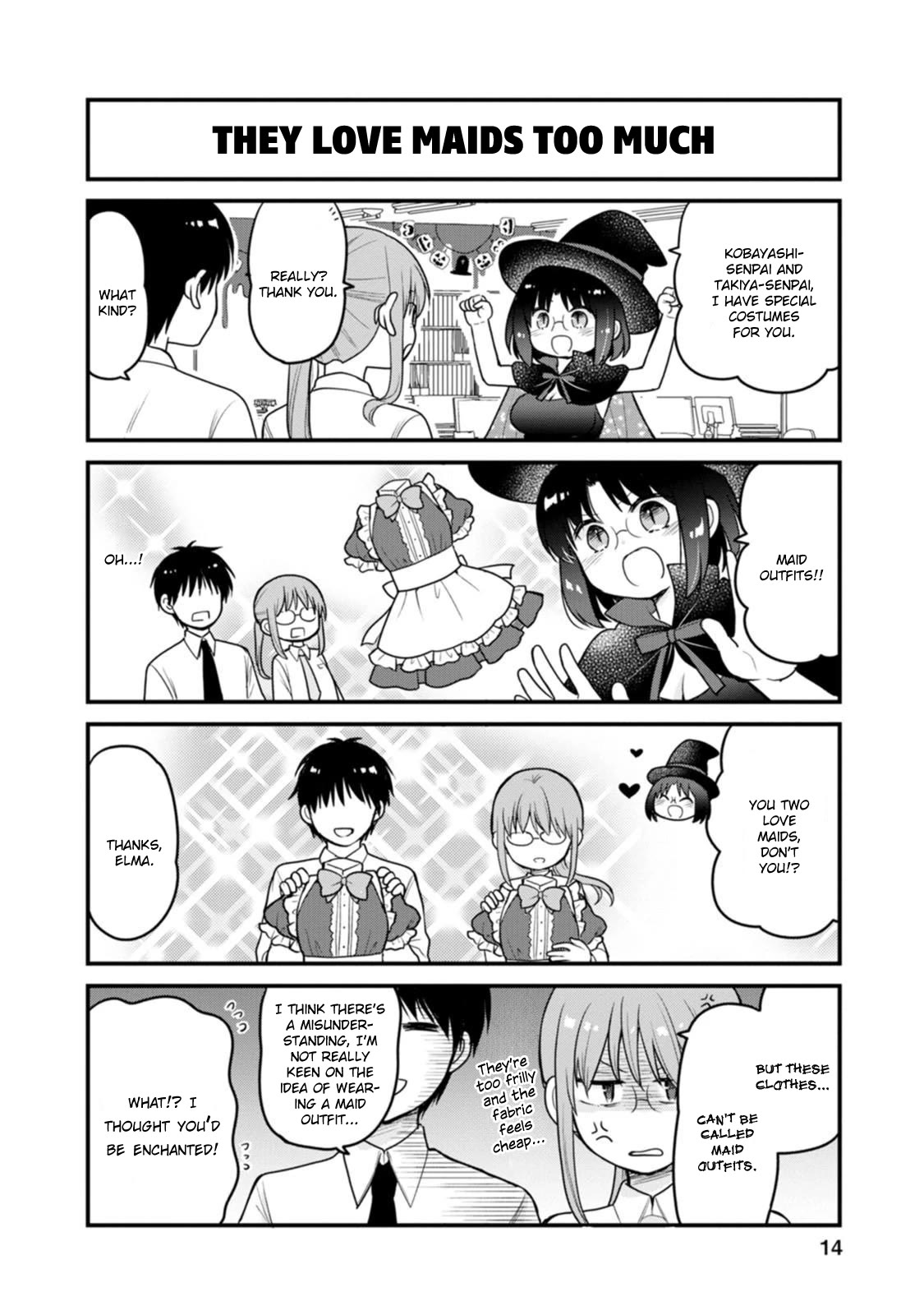 Kobayashi-san chi no Maid Dragon: Elma OL Nikki Chapter 55 page 10 - Chapter 55: Elma and Halloween!