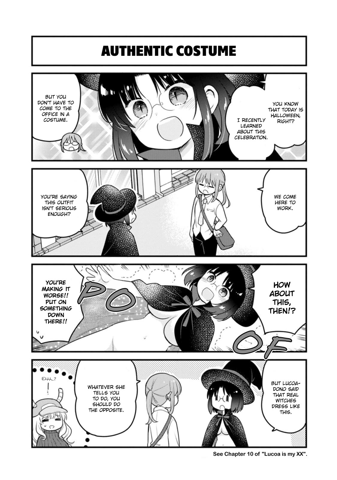 Kobayashi-san chi no Maid Dragon: Elma OL Nikki Chapter 55 page 2 - Chapter 55: Elma and Halloween!