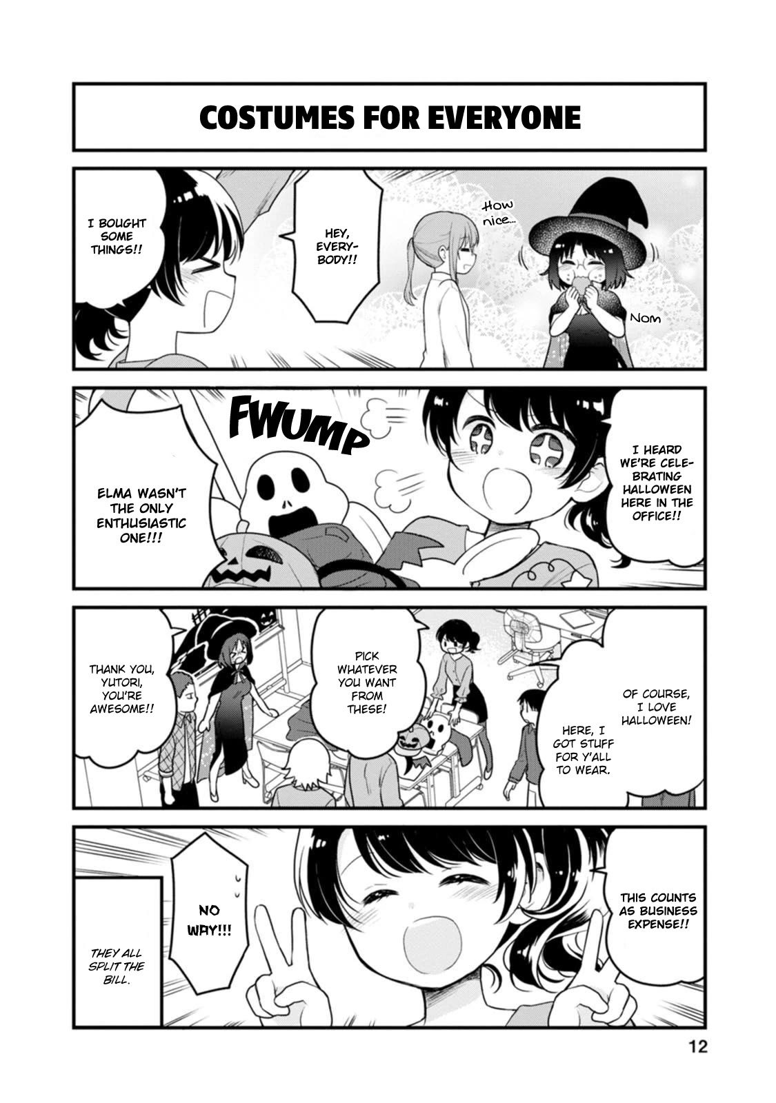 Kobayashi-san chi no Maid Dragon: Elma OL Nikki Chapter 55 page 8 - Chapter 55: Elma and Halloween!