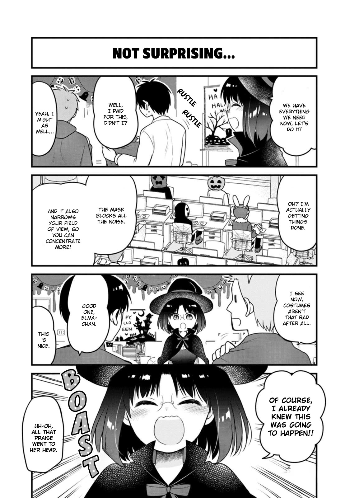 Kobayashi-san chi no Maid Dragon: Elma OL Nikki Chapter 55 page 9 - Chapter 55: Elma and Halloween!