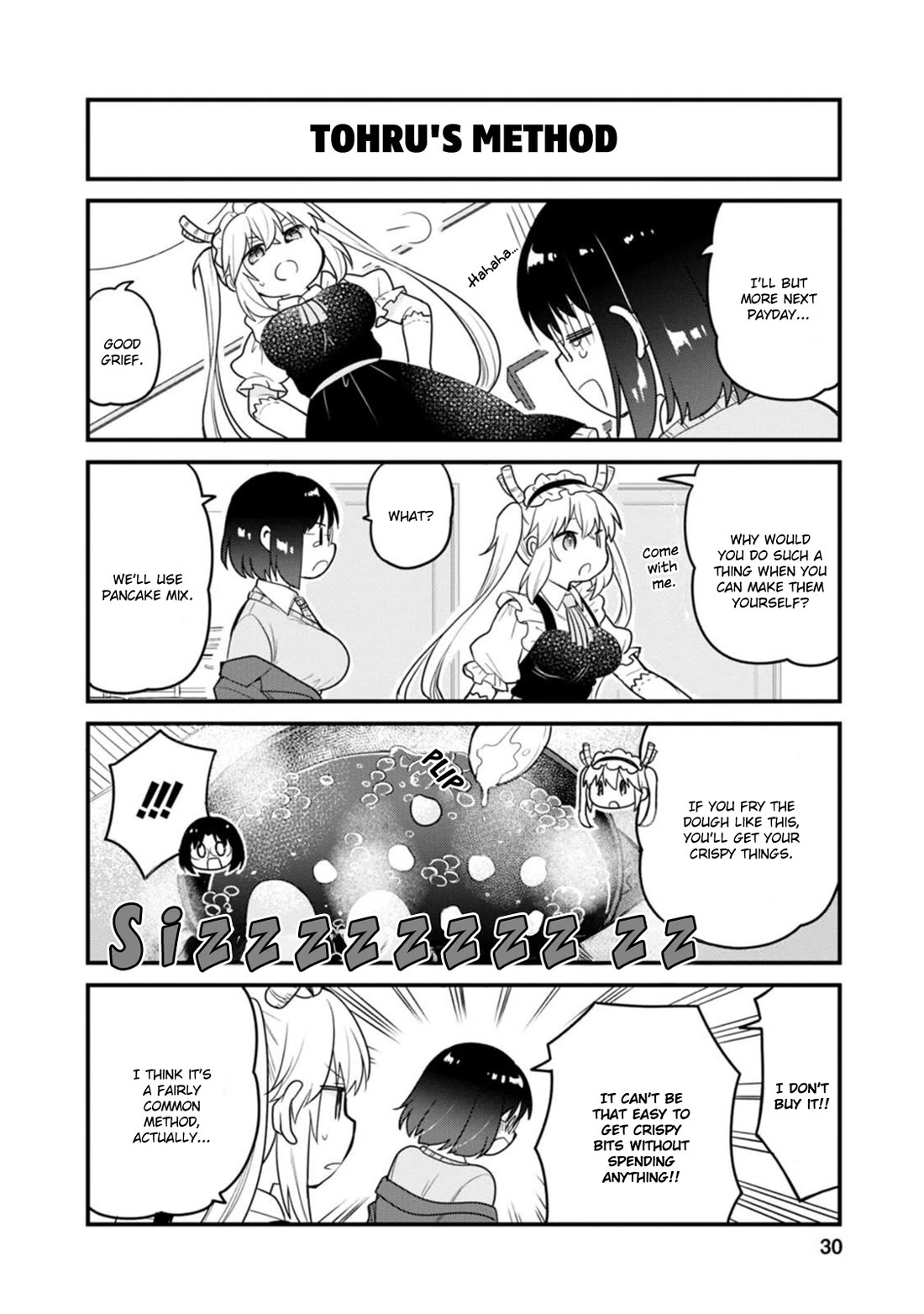 Kobayashi-san chi no Maid Dragon: Elma OL Nikki Chapter 56 page 12 - Chapter 56: The Last Piece of the Corn Dog