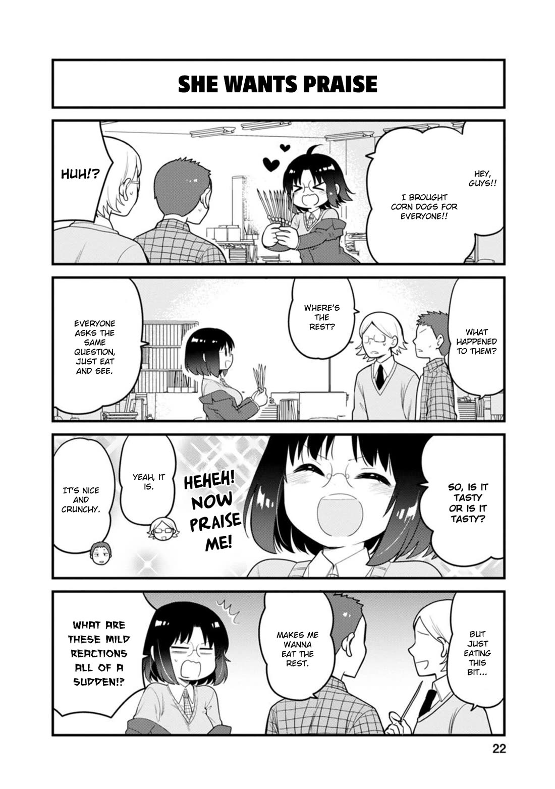 Kobayashi-san chi no Maid Dragon: Elma OL Nikki Chapter 56 page 4 - Chapter 56: The Last Piece of the Corn Dog
