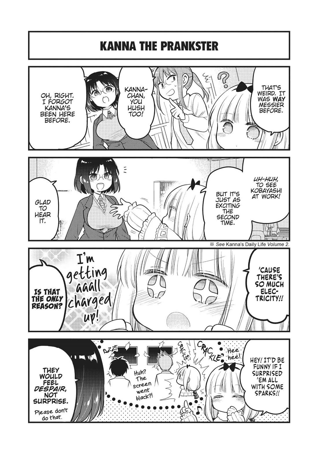 Kobayashi-san chi no Maid Dragon: Elma OL Nikki Chapter 57 page 3 - Chapter 57