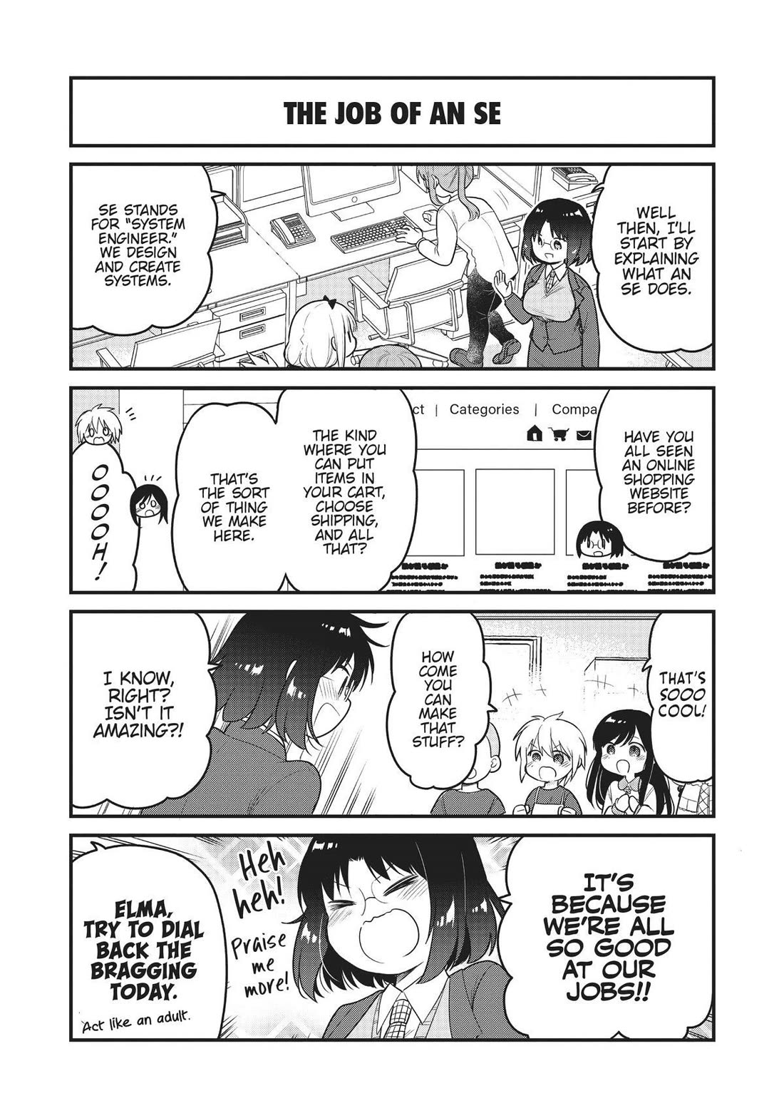 Kobayashi-san chi no Maid Dragon: Elma OL Nikki Chapter 57 page 4 - Chapter 57