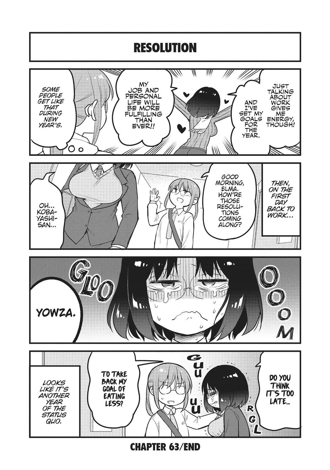 Kobayashi-san chi no Maid Dragon: Elma OL Nikki Chapter 63 page 14 - Chapter 63