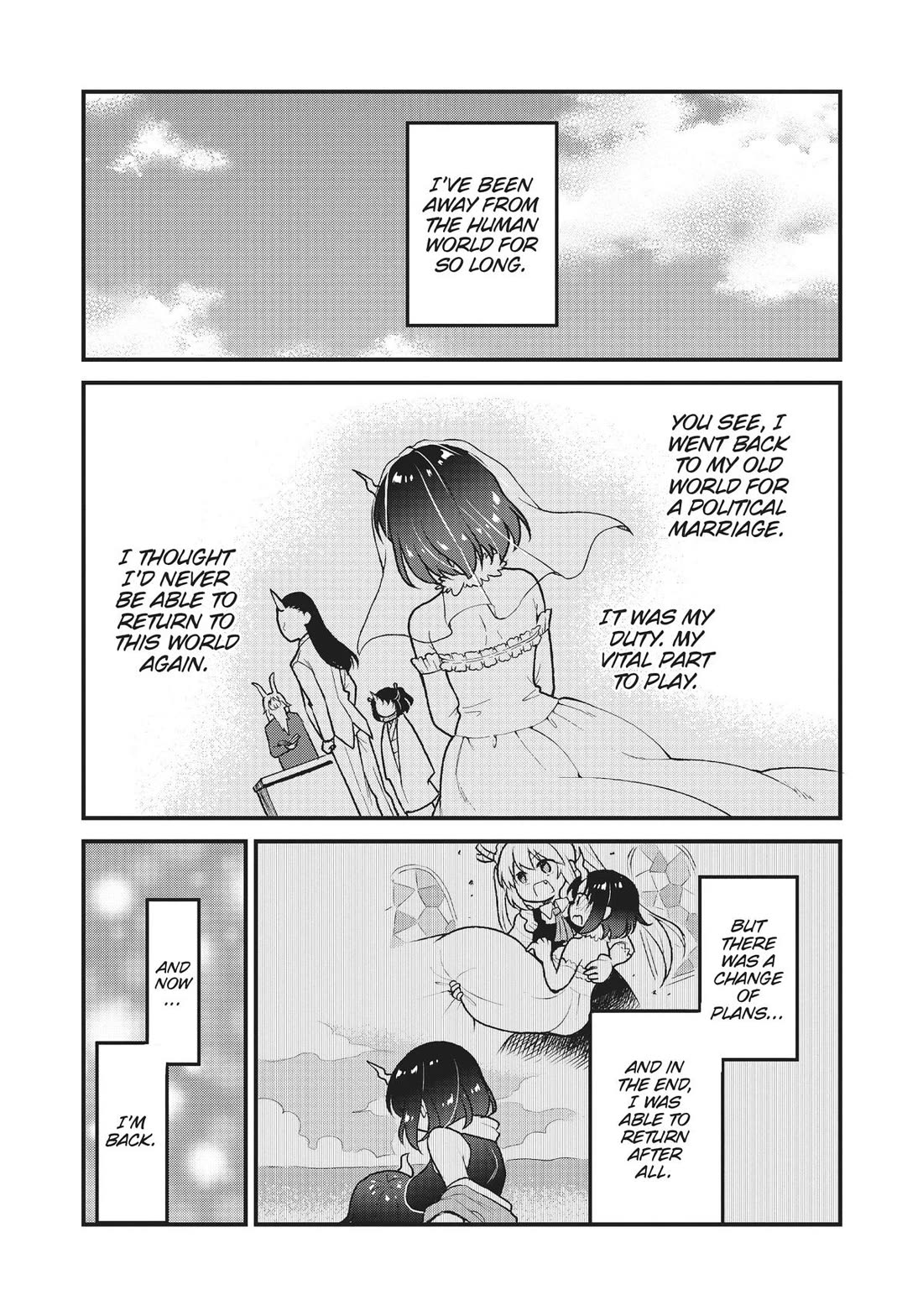 Kobayashi-san chi no Maid Dragon: Elma OL Nikki Chapter 68 page 1 - Chapter 68