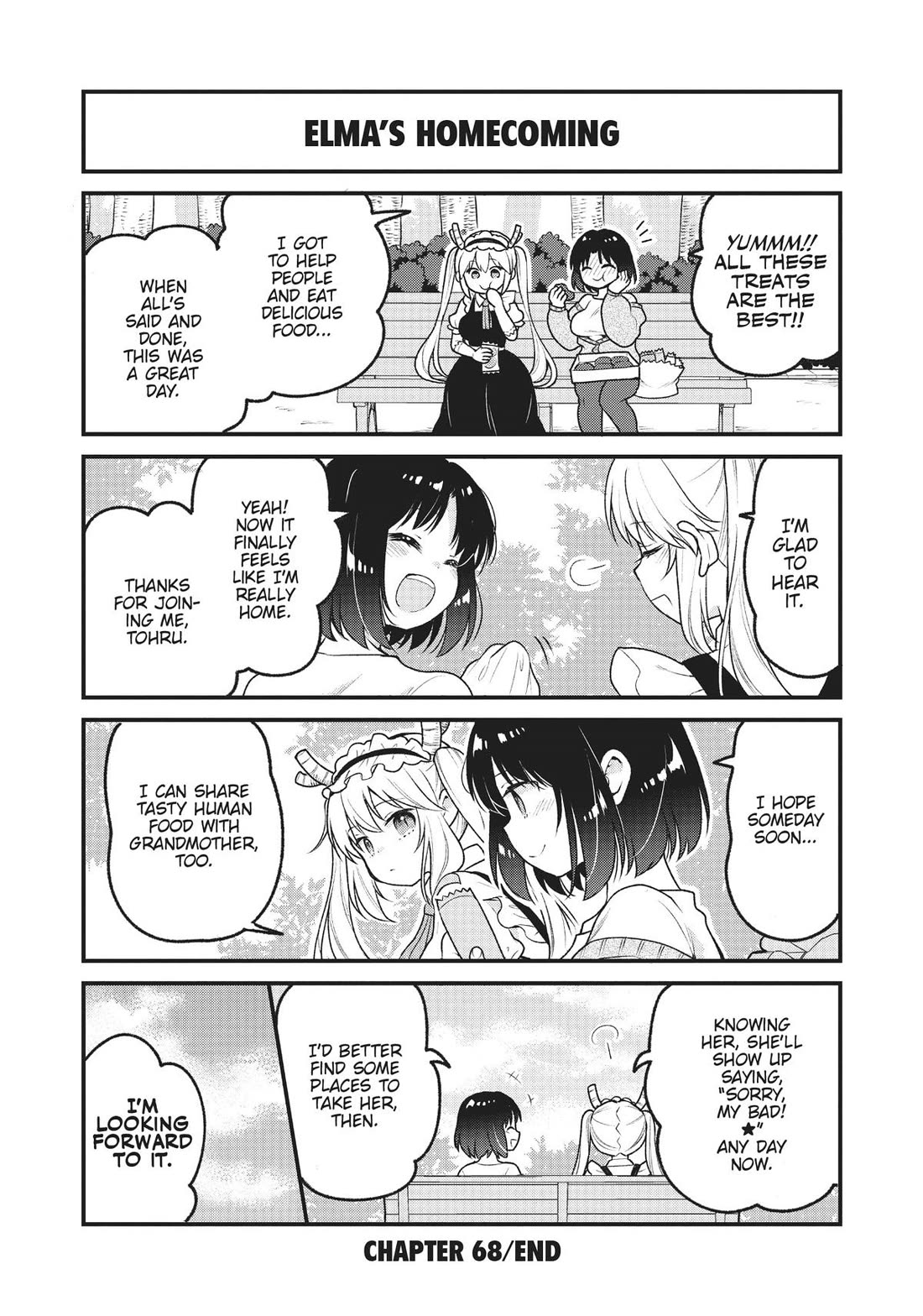 Kobayashi-san chi no Maid Dragon: Elma OL Nikki Chapter 68 page 14 - Chapter 68