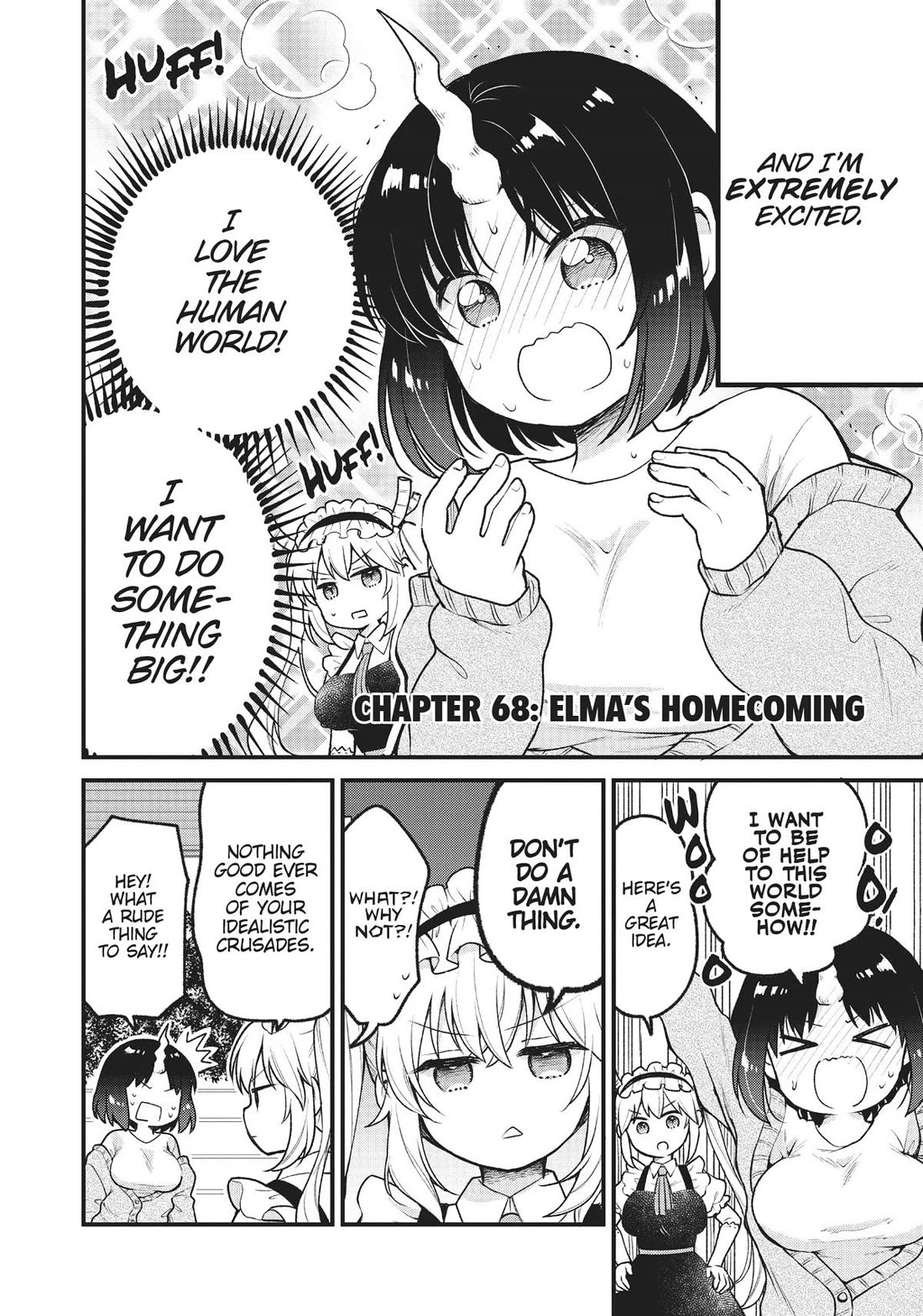Kobayashi-san chi no Maid Dragon: Elma OL Nikki Chapter 68 page 2 - Chapter 68