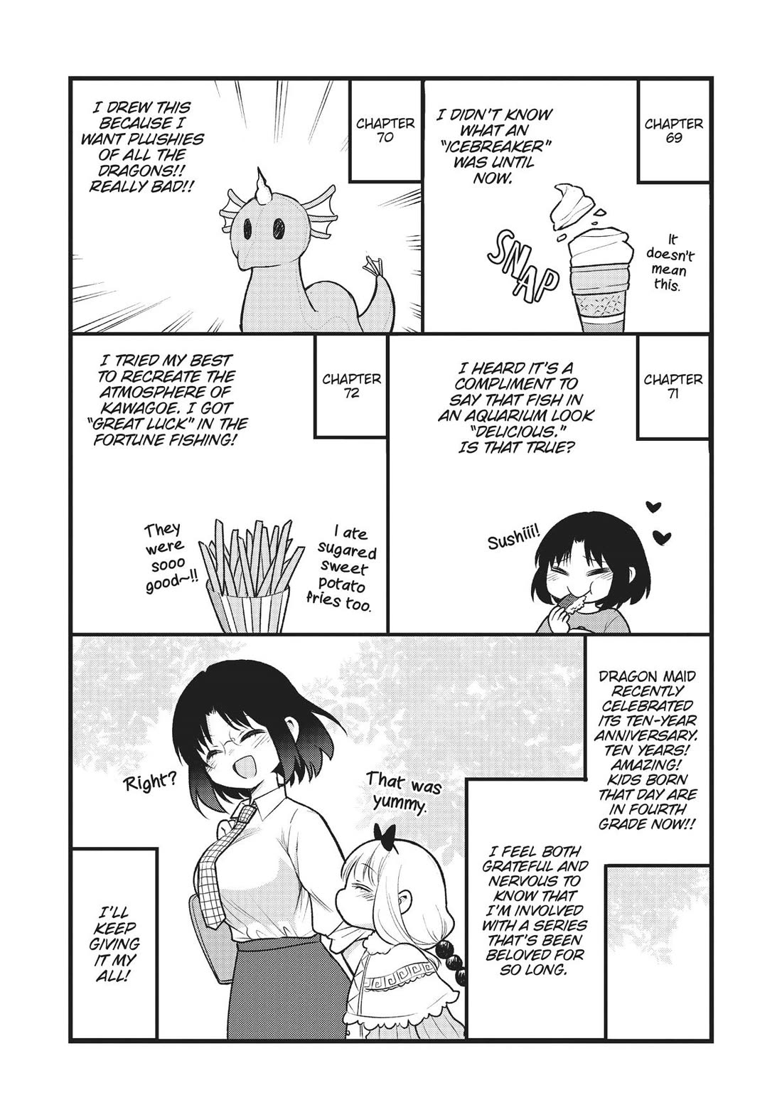 Kobayashi-san chi no Maid Dragon: Elma OL Nikki Chapter 72 page 16 - Chapter 72