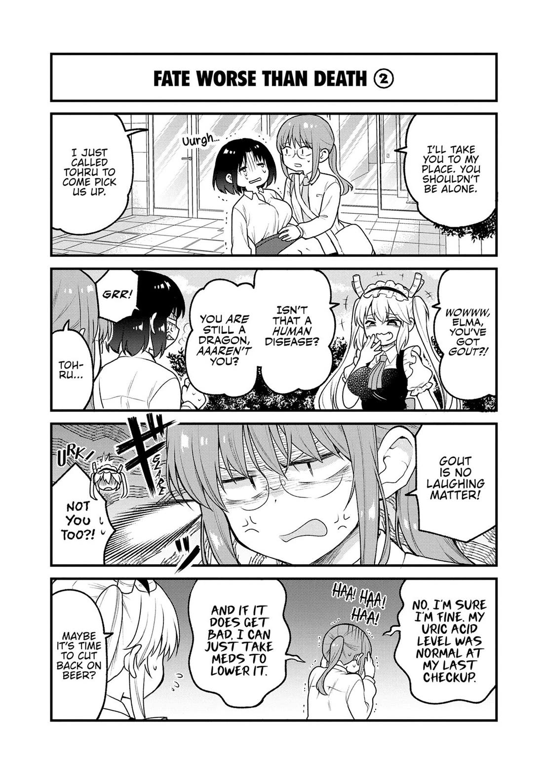 Kobayashi-san chi no Maid Dragon: Elma OL Nikki Chapter 73 page 11 - Chapter 73