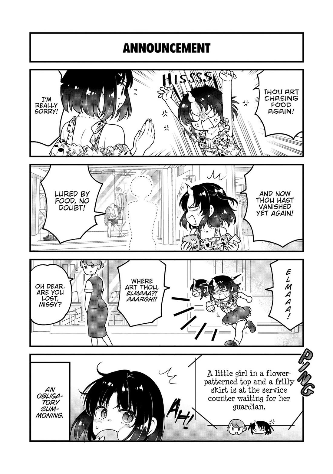 Kobayashi-san chi no Maid Dragon: Elma OL Nikki Chapter 75 page 8 - Chapter 75