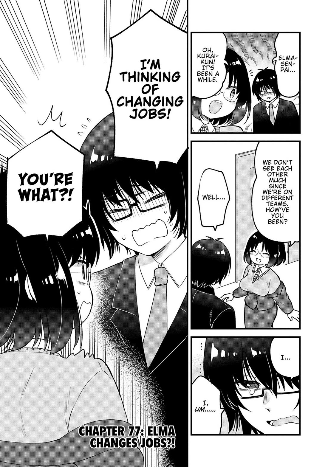 Kobayashi-san chi no Maid Dragon: Elma OL Nikki Chapter 77 page 1 - Chapter 77