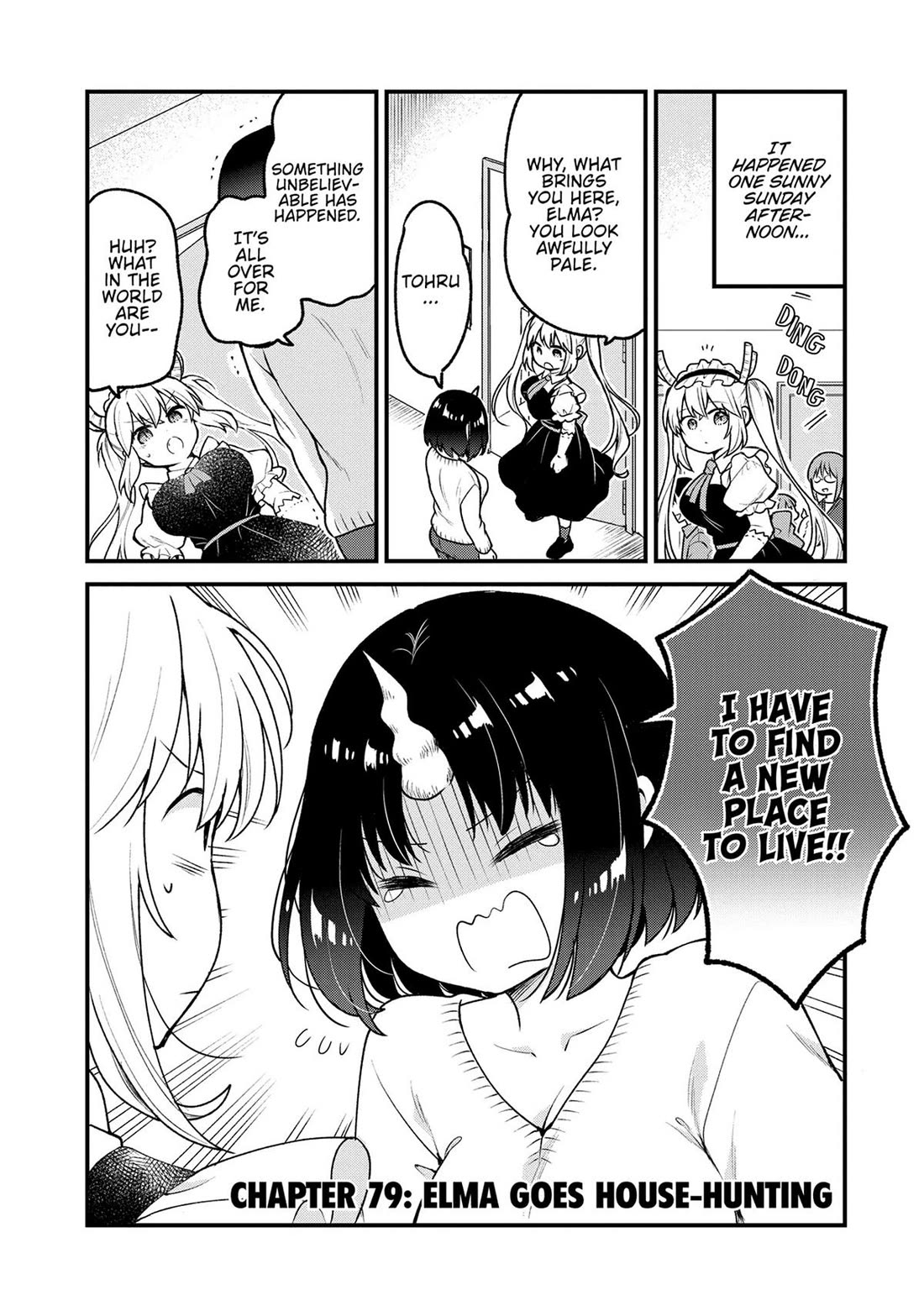 Kobayashi-san chi no Maid Dragon: Elma OL Nikki Chapter 79 page 1 - Chapter 79