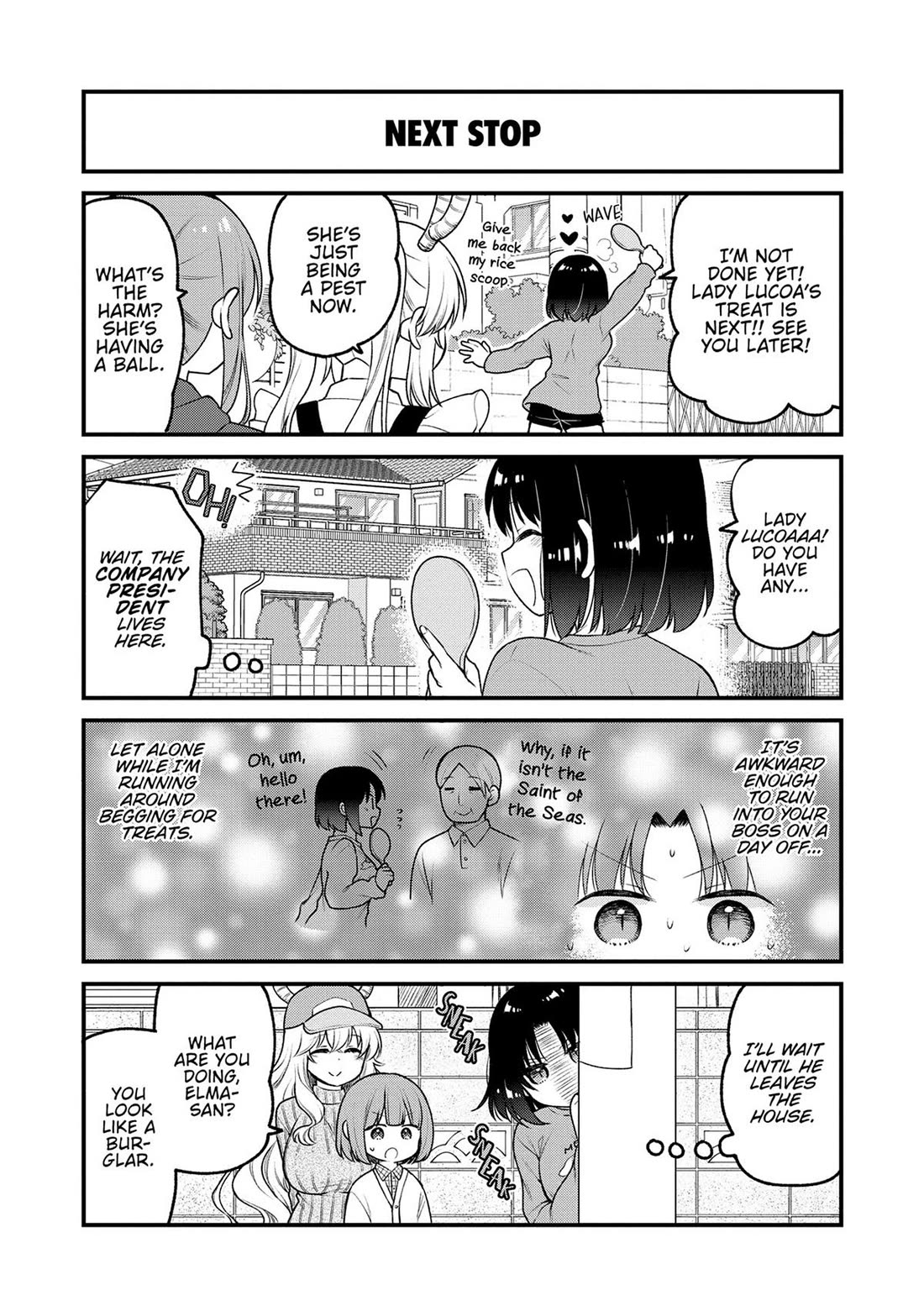 Kobayashi-san chi no Maid Dragon: Elma OL Nikki Chapter 80 page 8 - Chapter 80