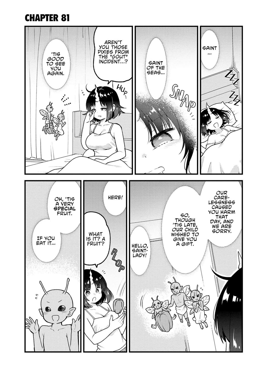 Kobayashi-san chi no Maid Dragon: Elma OL Nikki Chapter 81 page 1 - Chapter 81