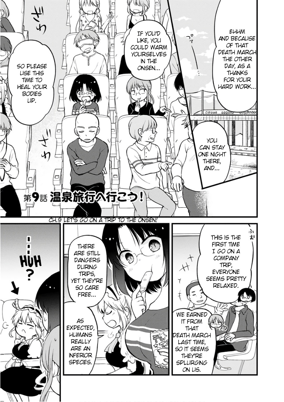 Kobayashi-san chi no Maid Dragon: Elma OL Nikki Chapter 9 page 1 - Chapter 9