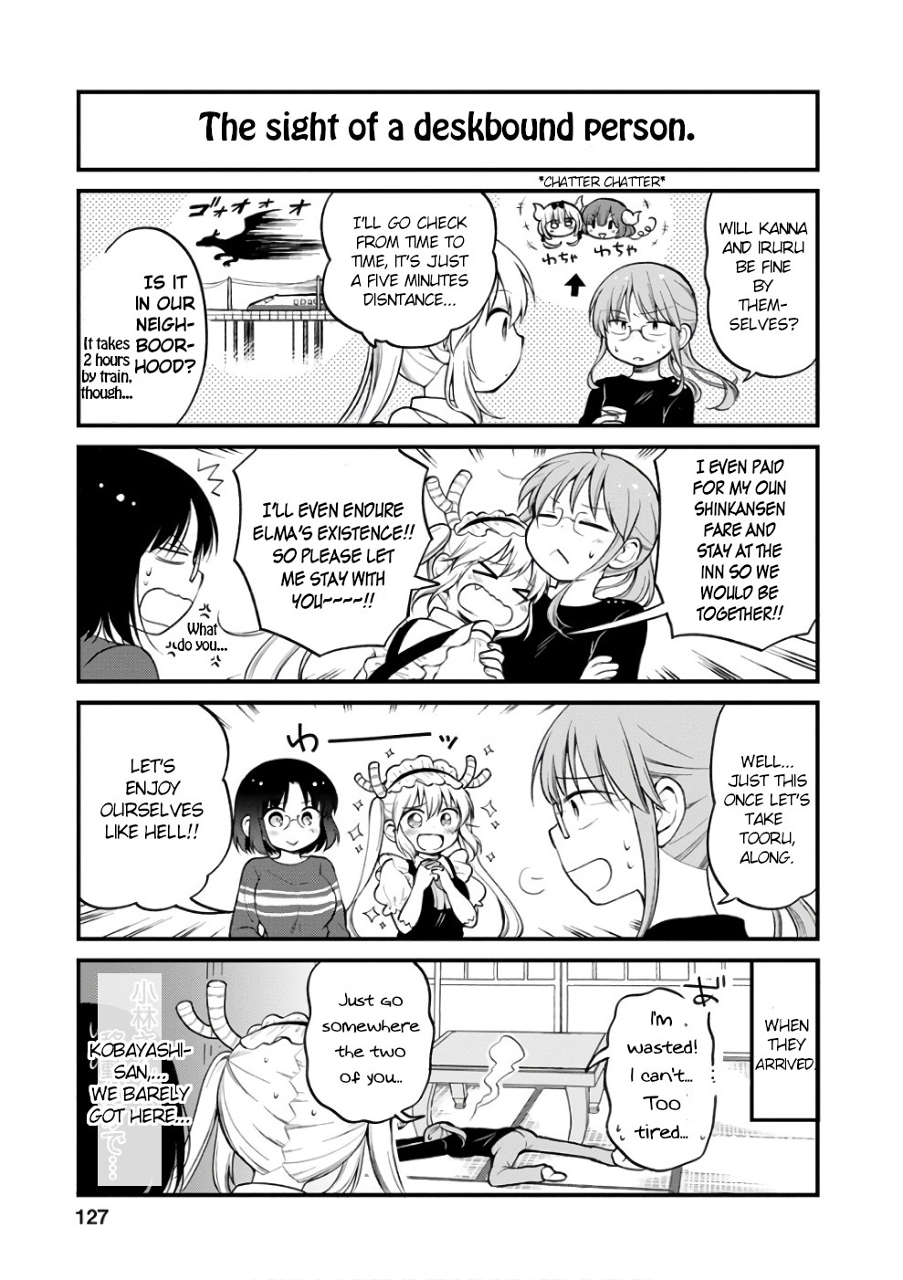 Kobayashi-san chi no Maid Dragon: Elma OL Nikki Chapter 9 page 3 - Chapter 9