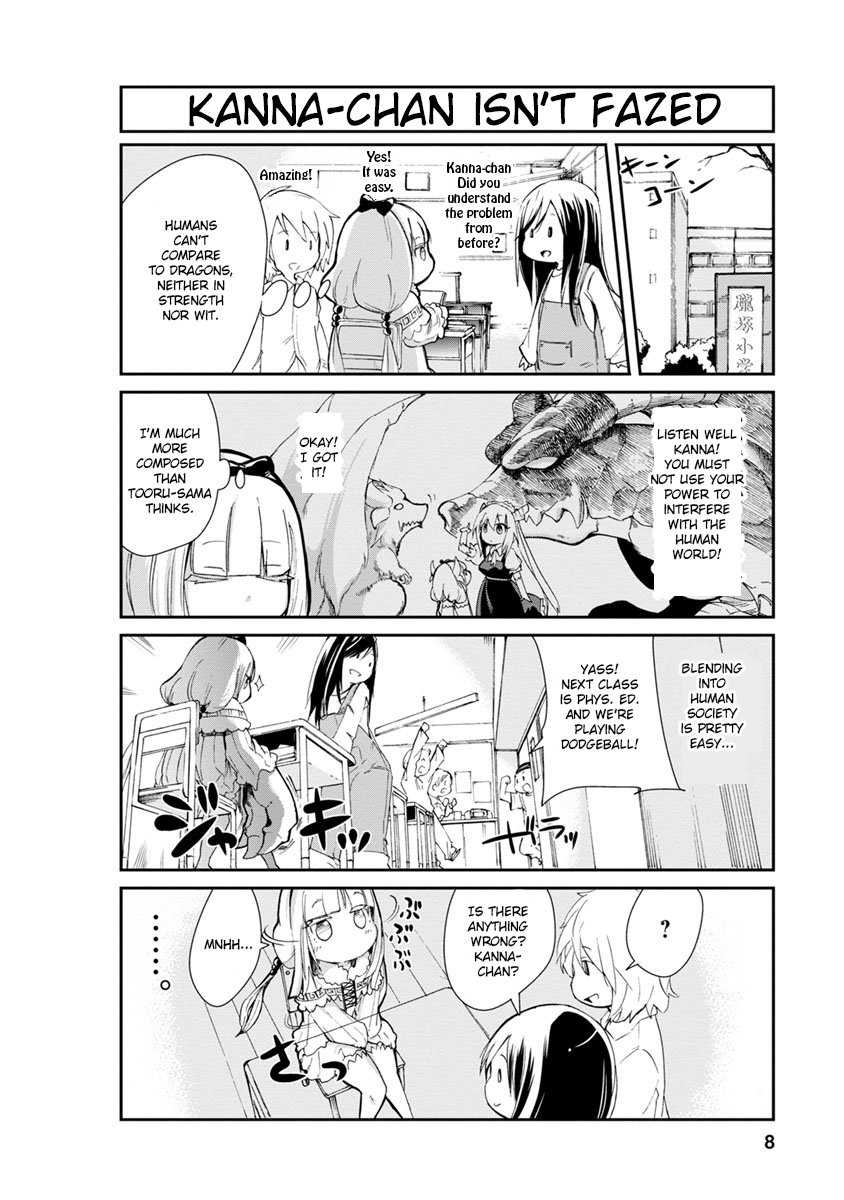 Kobayashi-san Chi no Maid Dragon: Kanna no Nichijou Chapter 1 page 8 - Chapter 1