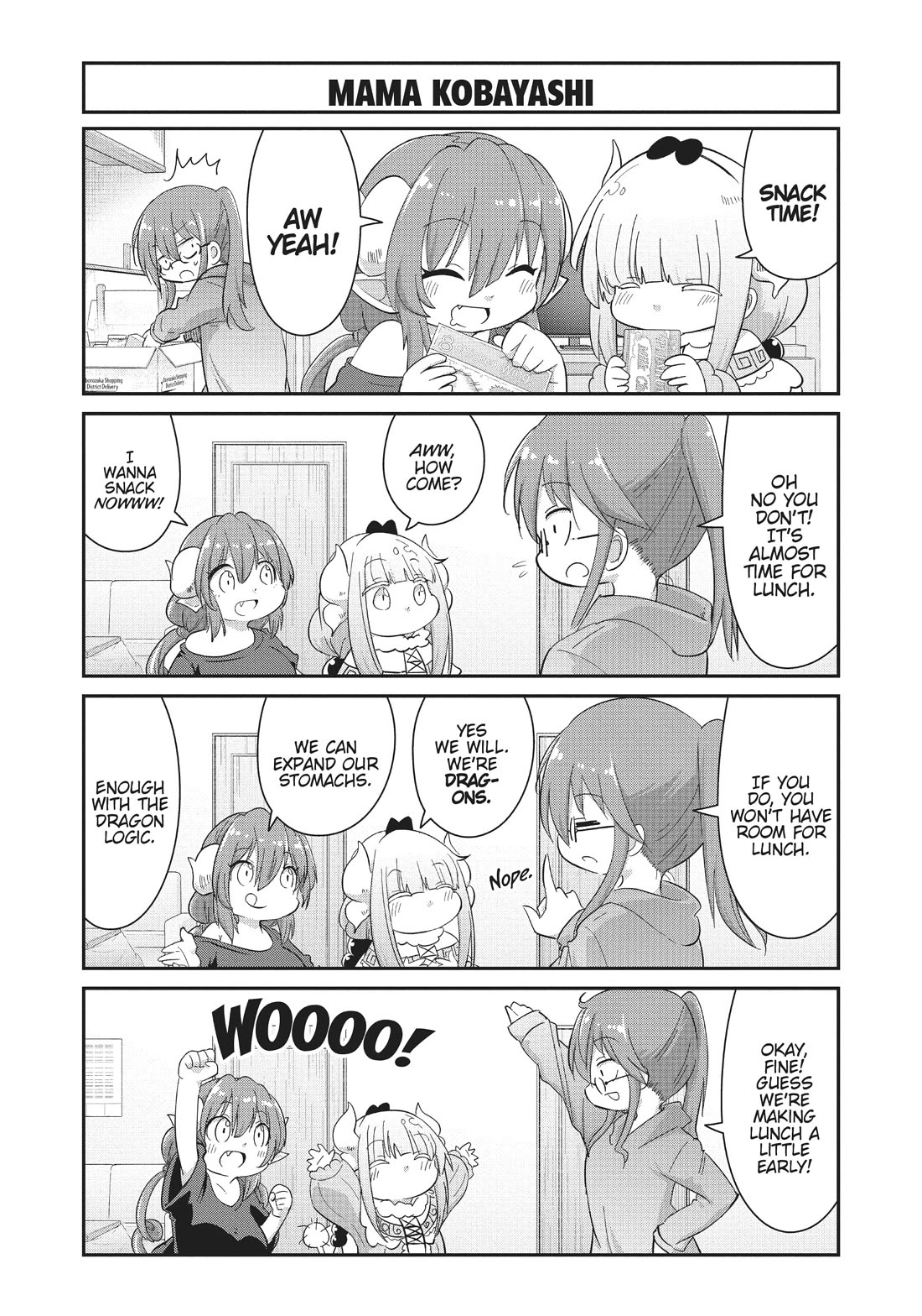 Kobayashi-san Chi no Maid Dragon: Kanna no Nichijou Chapter 100 page 19 - Chapter 100