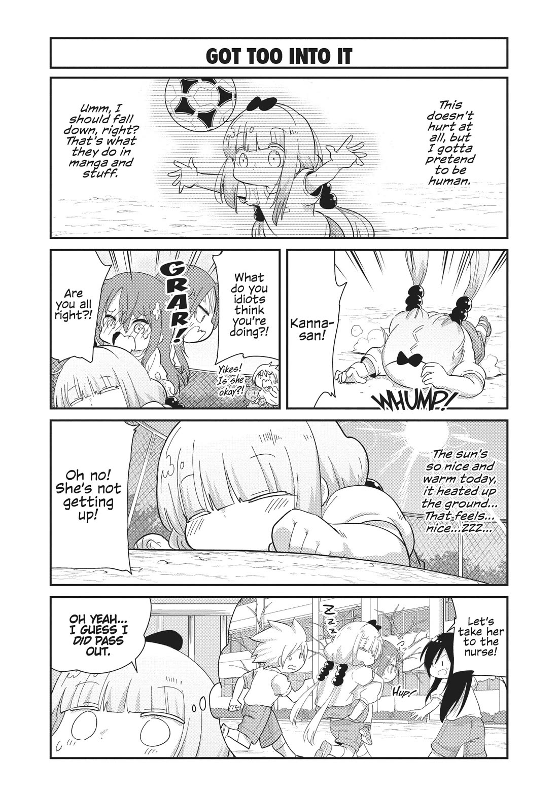 Kobayashi-san Chi no Maid Dragon: Kanna no Nichijou Chapter 100 page 3 - Chapter 100