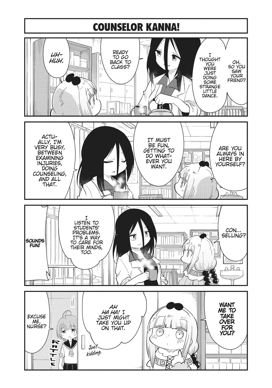 Kobayashi-san Chi no Maid Dragon: Kanna no Nichijou Chapter 100 page 7 - Chapter 100