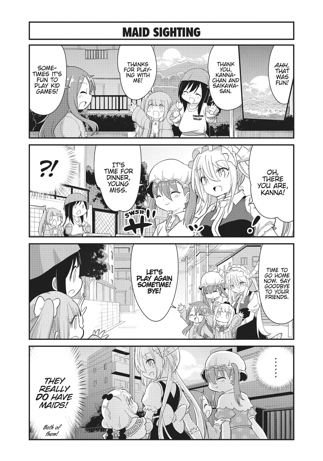 Kobayashi-san Chi no Maid Dragon: Kanna no Nichijou Chapter 101 page 11 - Chapter 101