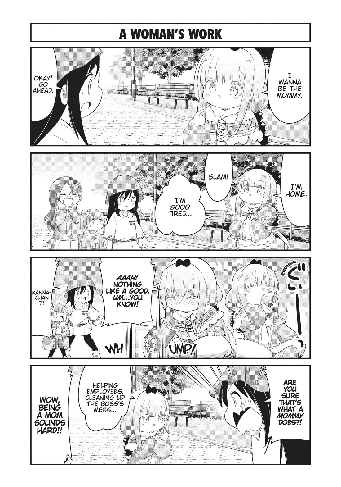 Kobayashi-san Chi no Maid Dragon: Kanna no Nichijou Chapter 101 page 3 - Chapter 101