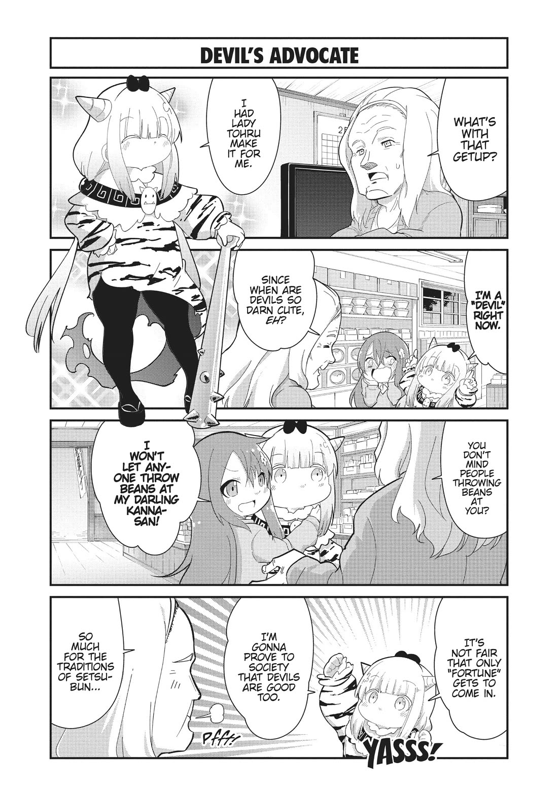 Kobayashi-san Chi no Maid Dragon: Kanna no Nichijou Chapter 102 page 14 - Chapter 102