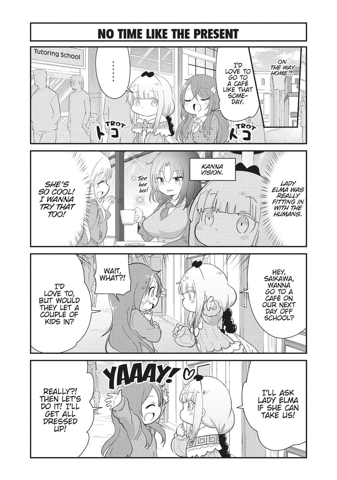 Kobayashi-san Chi no Maid Dragon: Kanna no Nichijou Chapter 102 page 3 - Chapter 102