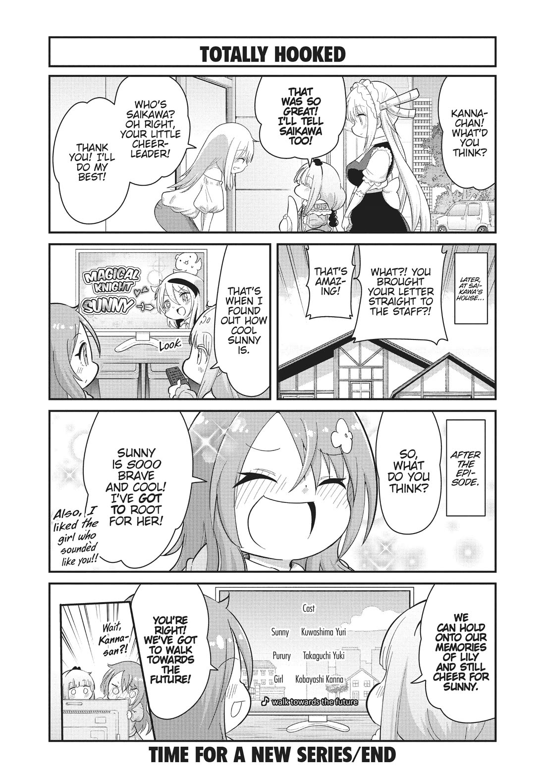 Kobayashi-san Chi no Maid Dragon: Kanna no Nichijou Chapter 104 page 12 - Chapter 104
