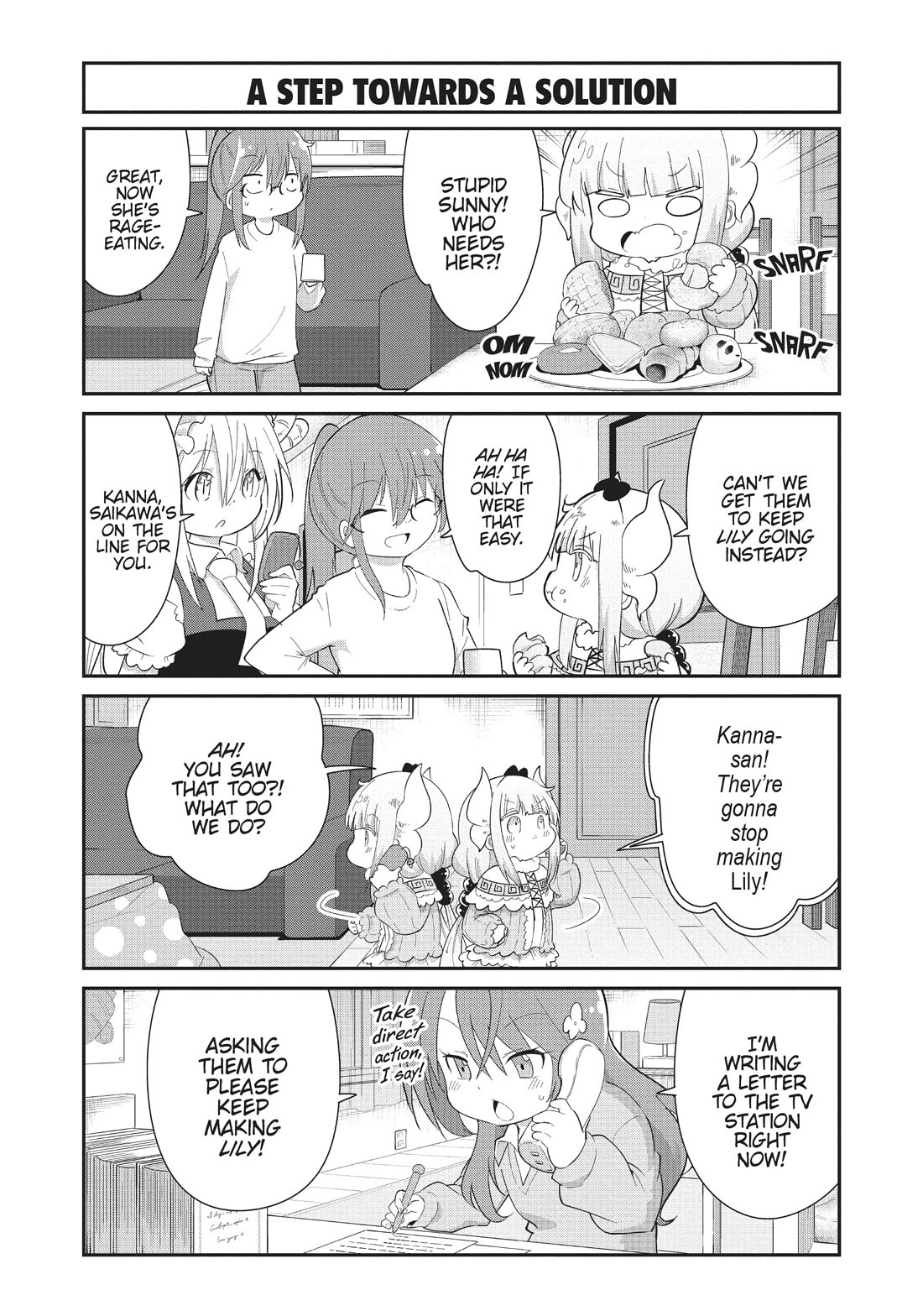 Kobayashi-san Chi no Maid Dragon: Kanna no Nichijou Chapter 104 page 4 - Chapter 104