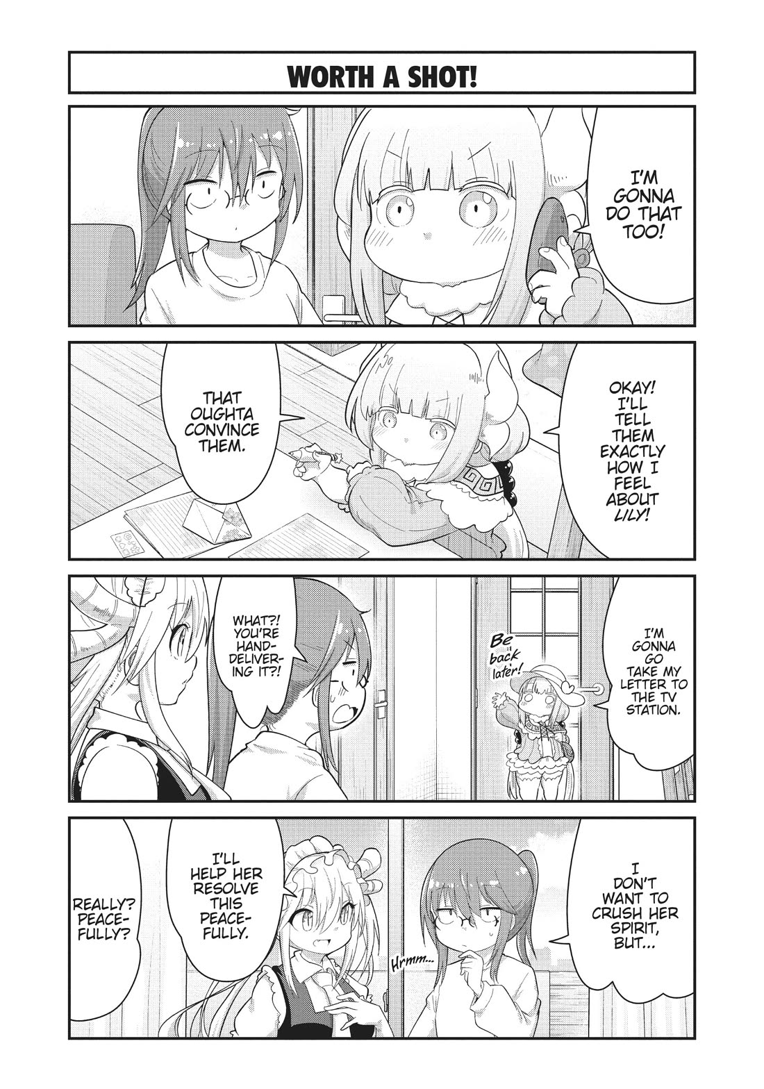 Kobayashi-san Chi no Maid Dragon: Kanna no Nichijou Chapter 104 page 5 - Chapter 104