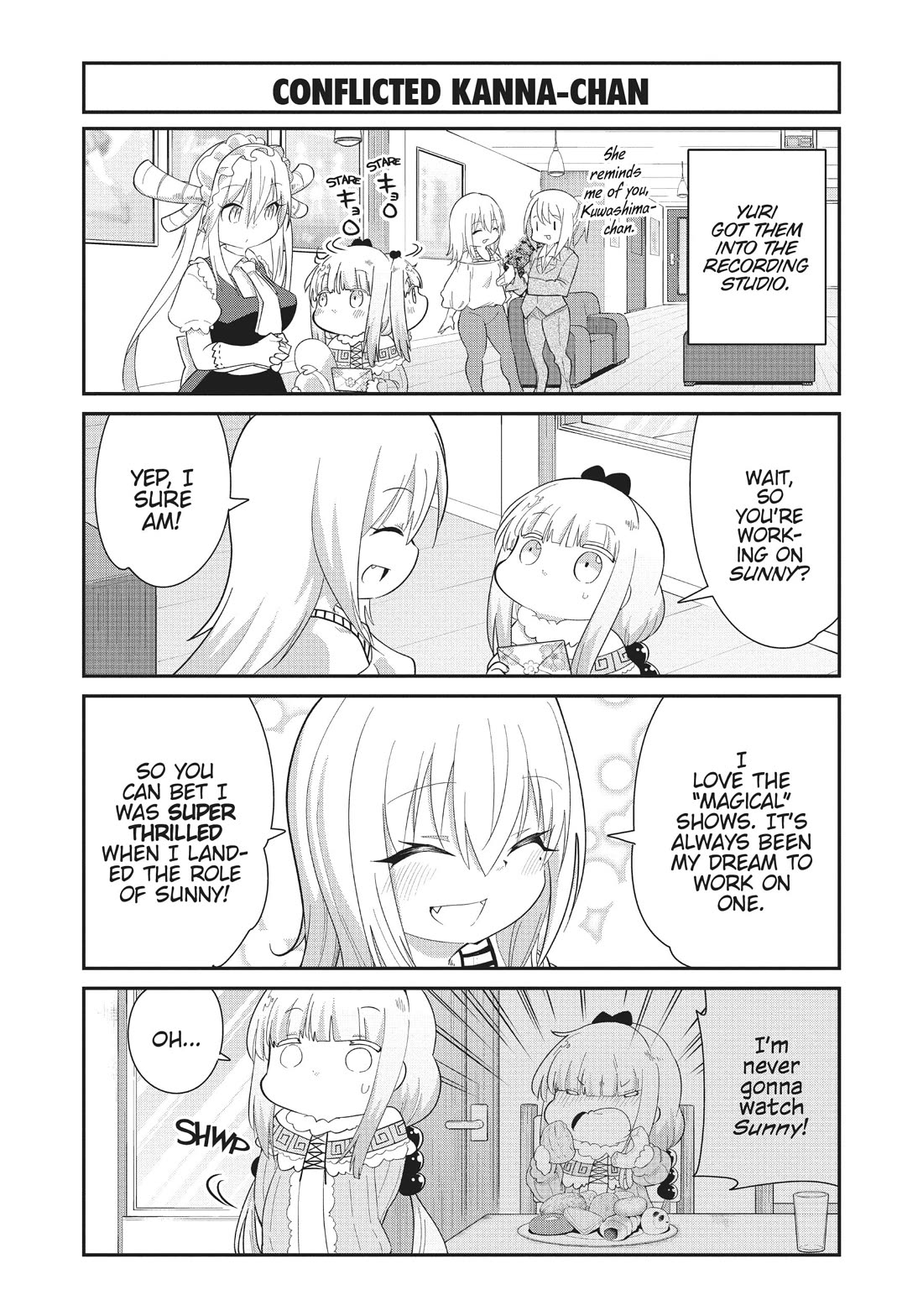 Kobayashi-san Chi no Maid Dragon: Kanna no Nichijou Chapter 104 page 8 - Chapter 104