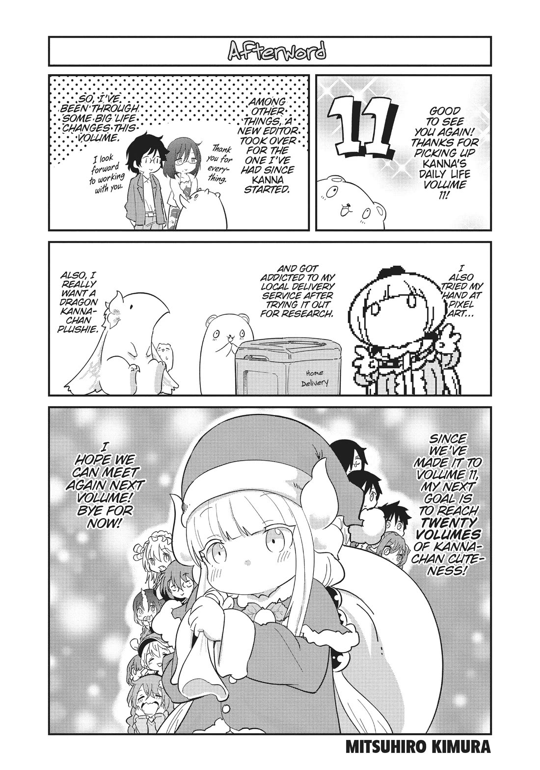 Kobayashi-san Chi no Maid Dragon: Kanna no Nichijou Chapter 105.5 page 4 - Chapter 105.5