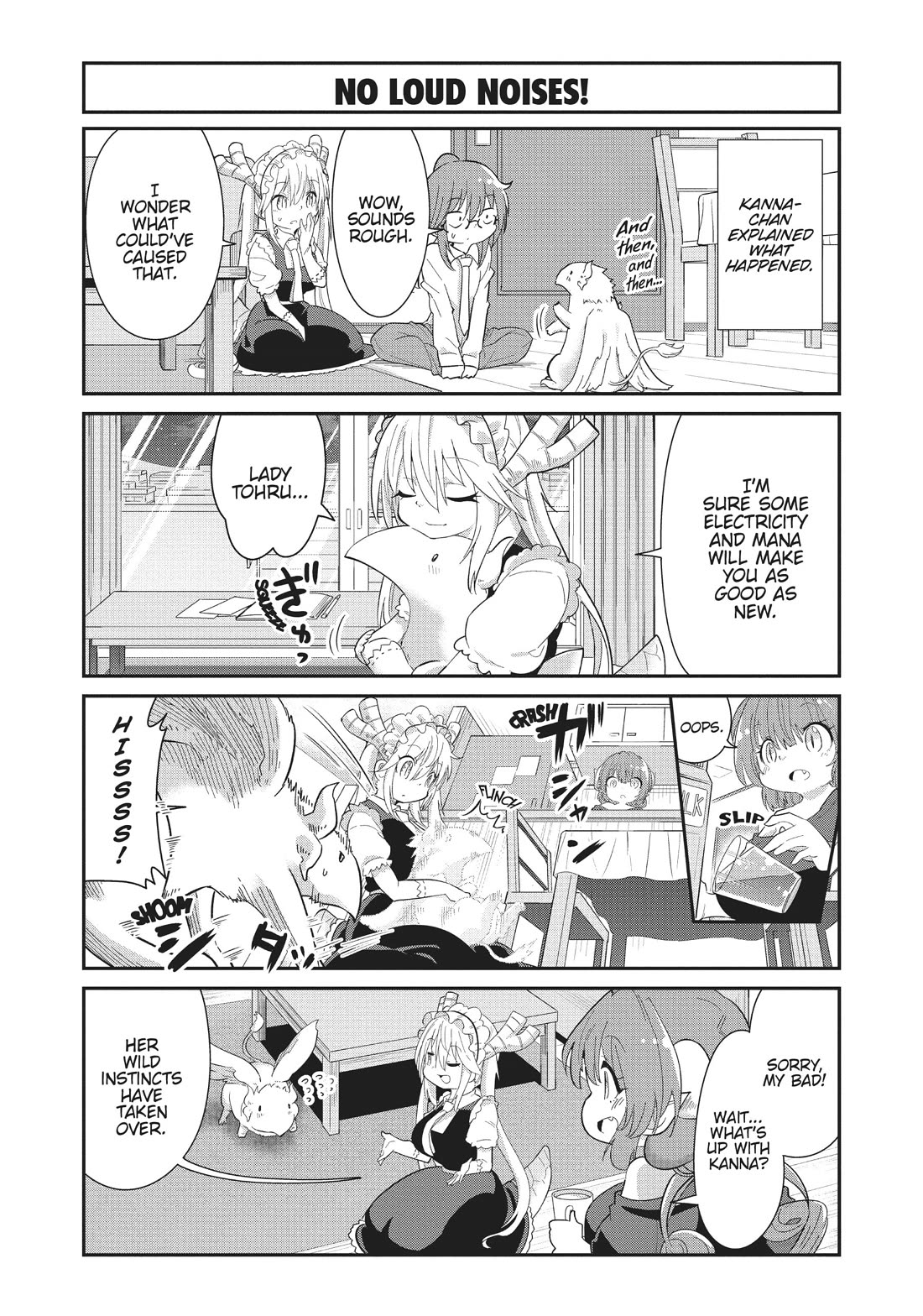 Kobayashi-san Chi no Maid Dragon: Kanna no Nichijou Chapter 105 page 14 - Chapter 105