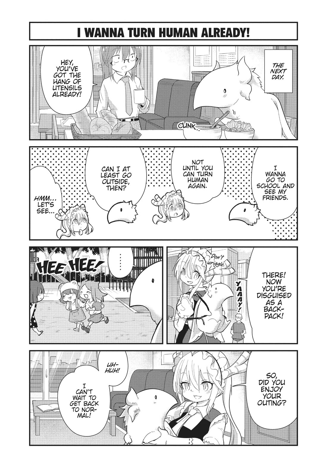 Kobayashi-san Chi no Maid Dragon: Kanna no Nichijou Chapter 105 page 15 - Chapter 105