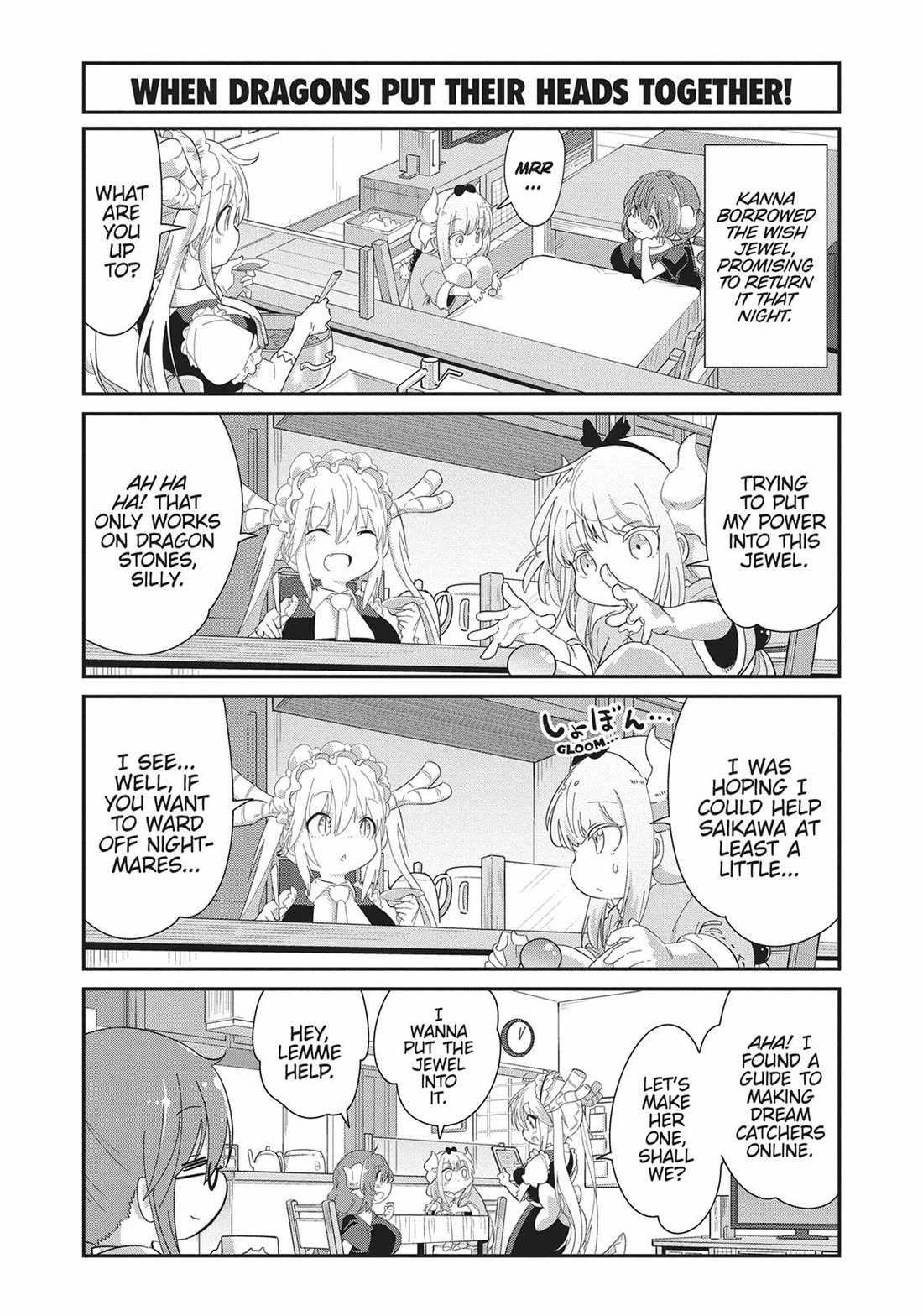 Kobayashi-san Chi no Maid Dragon: Kanna no Nichijou Chapter 106 page 19 - Chapter 106