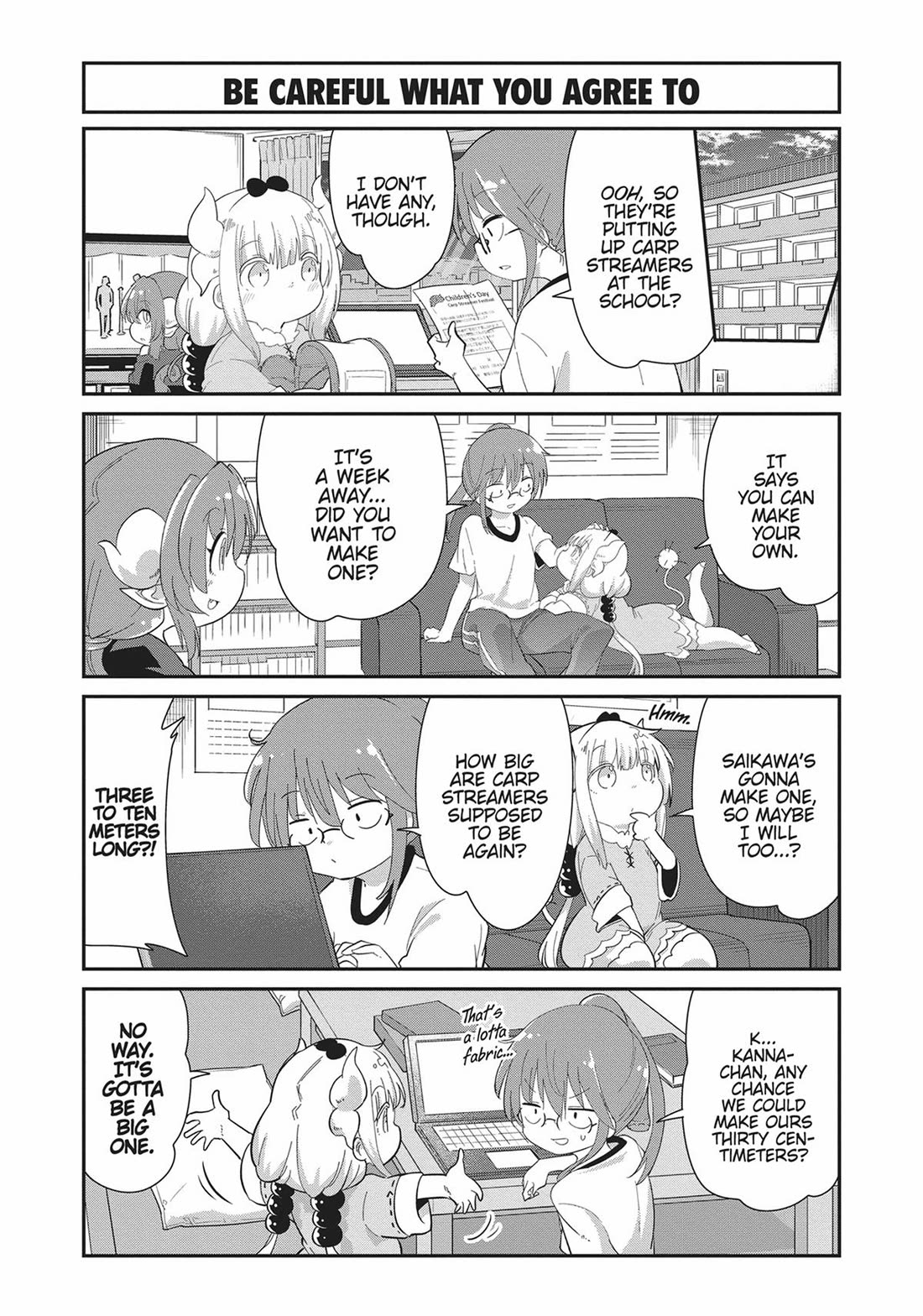 Kobayashi-san Chi no Maid Dragon: Kanna no Nichijou Chapter 106 page 4 - Chapter 106