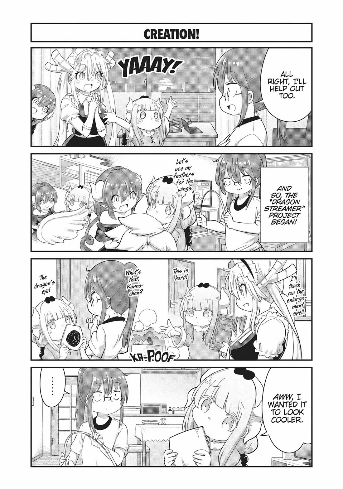Kobayashi-san Chi no Maid Dragon: Kanna no Nichijou Chapter 106 page 7 - Chapter 106