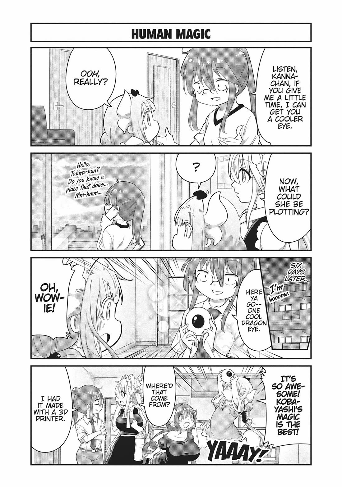 Kobayashi-san Chi no Maid Dragon: Kanna no Nichijou Chapter 106 page 8 - Chapter 106